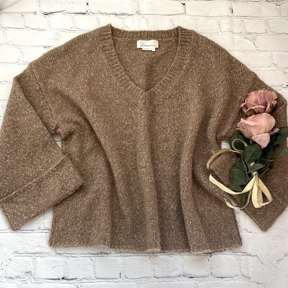 Anthropologie Sweaters - Anthropologie Maggie Wool Blend V-Neck Sweater